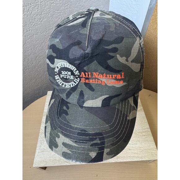 Northern Whitetail "All Natural Hunting Lures" Camouflage Hat - Picture 2 of 6
